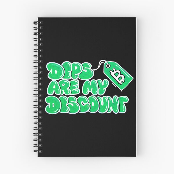 Item preview, Bitcoin Dips Are My Discount Graffiti Design designed and sold by RadDeck.