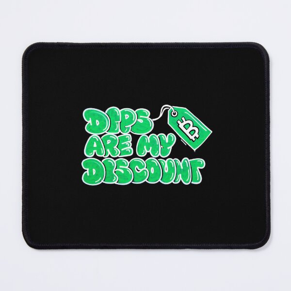 Item preview, Bitcoin Dips Are My Discount Graffiti Design designed and sold by RadDeck.
