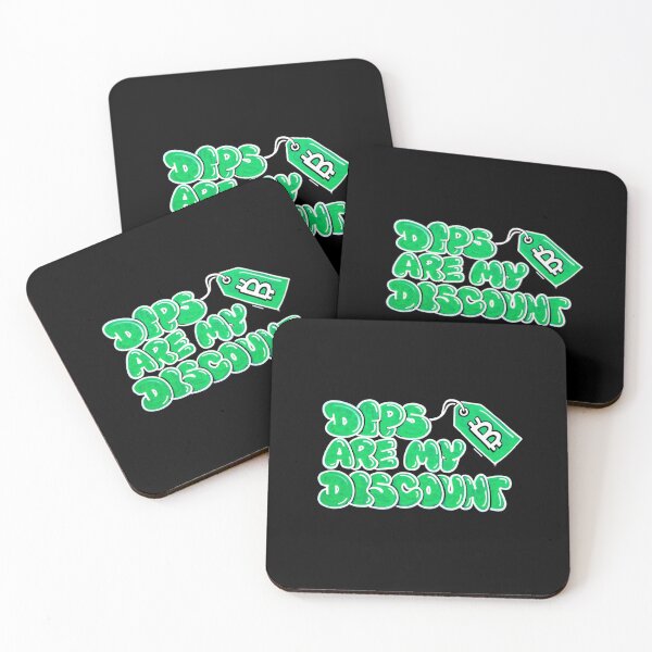 Item preview, Bitcoin Dips Are My Discount Graffiti Design designed and sold by RadDeck.