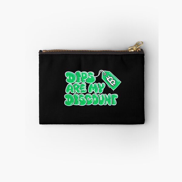 Item preview, Bitcoin Dips Are My Discount Graffiti Design designed and sold by RadDeck.