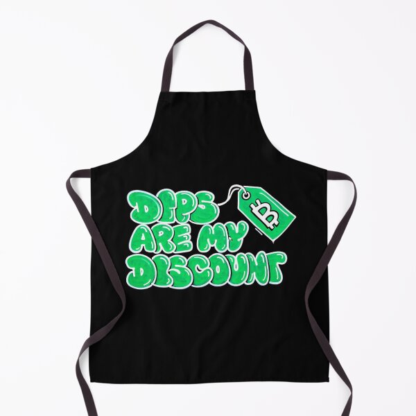 Item preview, Bitcoin Dips Are My Discount Graffiti Design designed and sold by RadDeck.