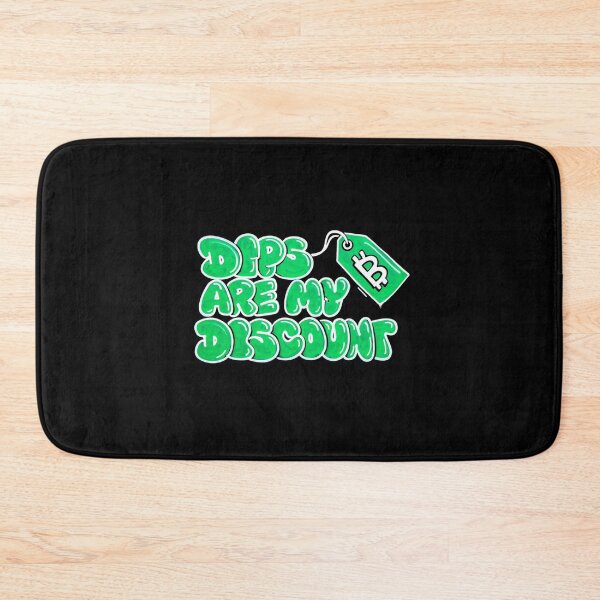 Item preview, Bitcoin Dips Are My Discount Graffiti Design designed and sold by RadDeck.