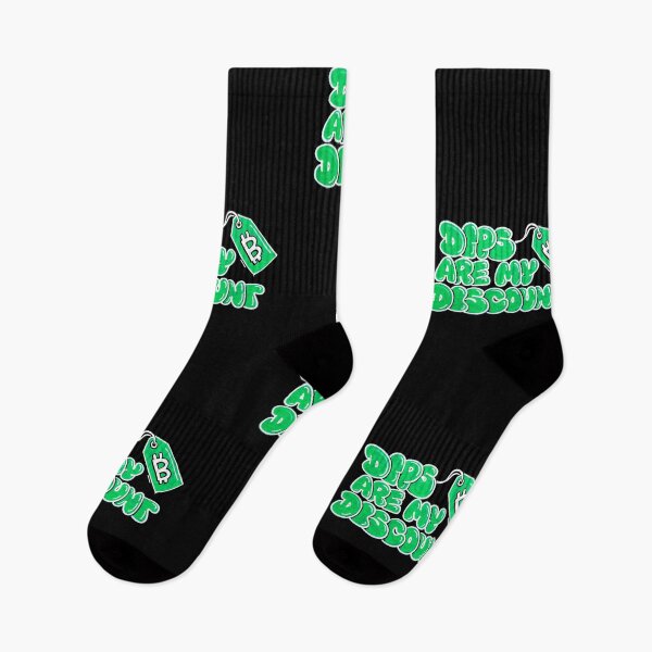 Item preview, Bitcoin Dips Are My Discount Graffiti Design designed and sold by RadDeck.