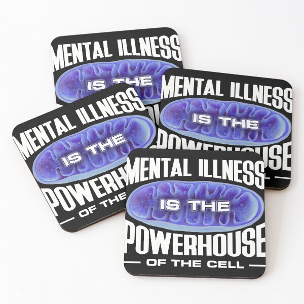 Item preview, Mental Illness Is The Powerhouse Of The Cell - Mitochondria designed and sold by StyleTealMarqu.