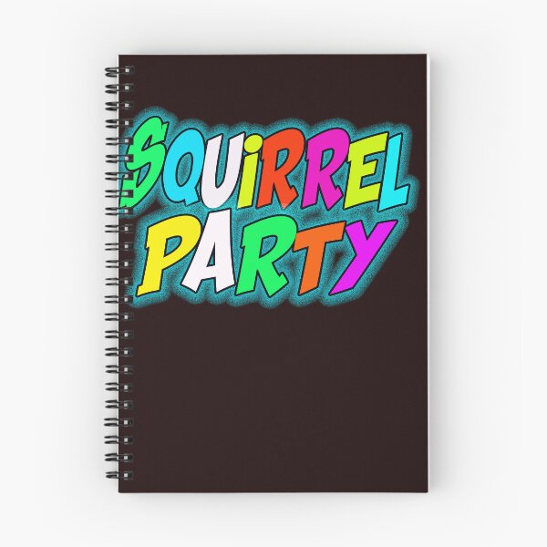 Item preview, SQUIRREL PARTY LOGO designed and sold by PSYCHOKITTY MERCH.