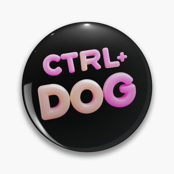 Artikelvorschau, STRG + HUND – Lustiger Meme-Text für Hundeliebhaber entworfen und verkauft von SamartkitDesign.