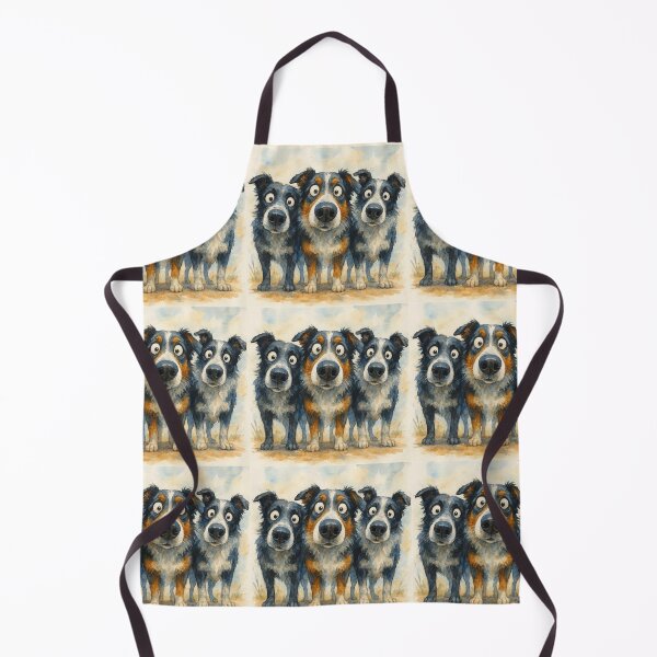Item preview, Australian Shepherd Dog Family ' THe SHePHeRDS 2 ' BY SHiRLeY MacARTHuR designed and sold by Shirley MacArthur Art.