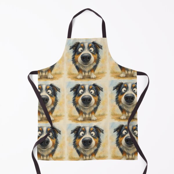 Item preview, Cute Australian Shepherd Dog Family ' THe SHePHeRD ' BY SHiRLeY MacARTHuR designed and sold by Shirley MacArthur Art.