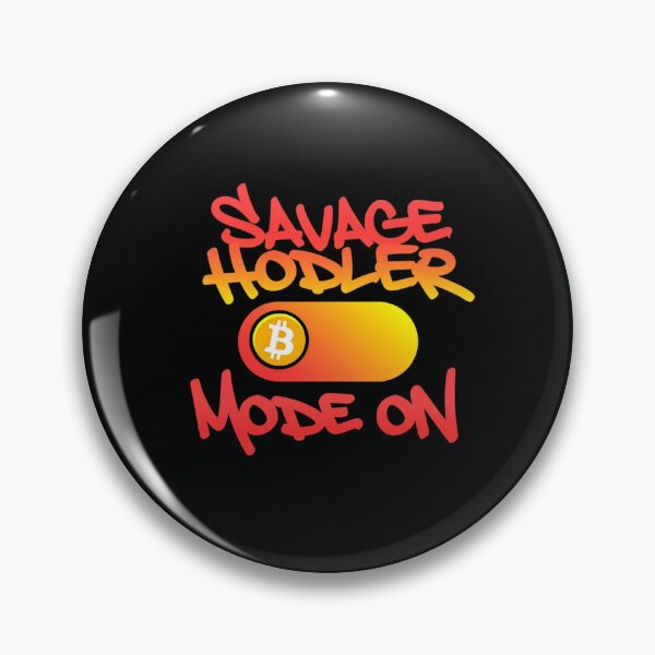 Item preview, Bitcoin Savage Hodler Mode On Graffiti Design designed and sold by RadDeck.