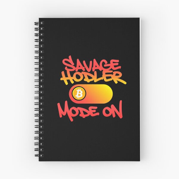 Item preview, Bitcoin Savage Hodler Mode On Graffiti Design designed and sold by RadDeck.