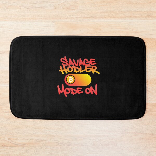 Item preview, Bitcoin Savage Hodler Mode On Graffiti Design designed and sold by RadDeck.
