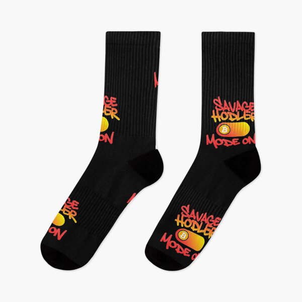 Item preview, Bitcoin Savage Hodler Mode On Graffiti Design designed and sold by RadDeck.