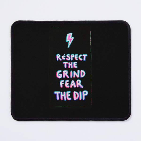 Item preview, Bitcoin Respect The Grind Fear The Dip Graffiti Design designed and sold by RadDeck.