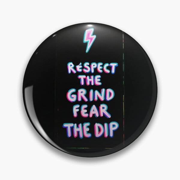 Item preview, Bitcoin Respect The Grind Fear The Dip Graffiti Design designed and sold by RadDeck.