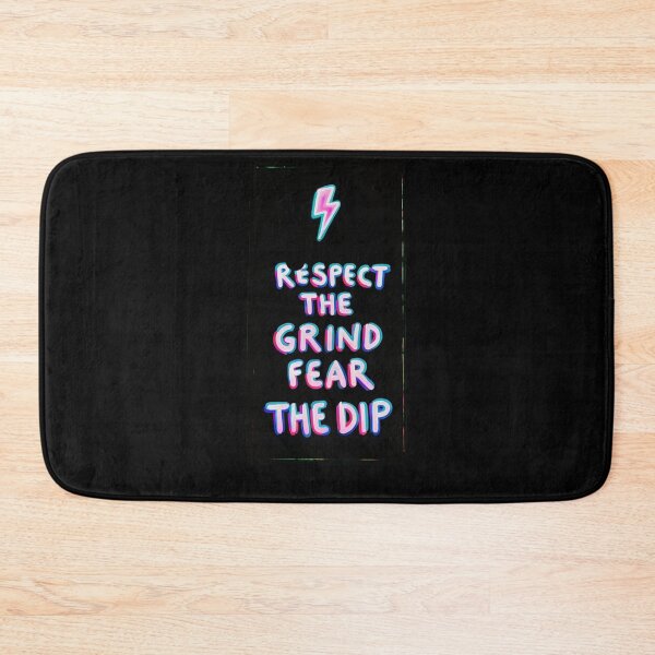 Item preview, Bitcoin Respect The Grind Fear The Dip Graffiti Design designed and sold by RadDeck.