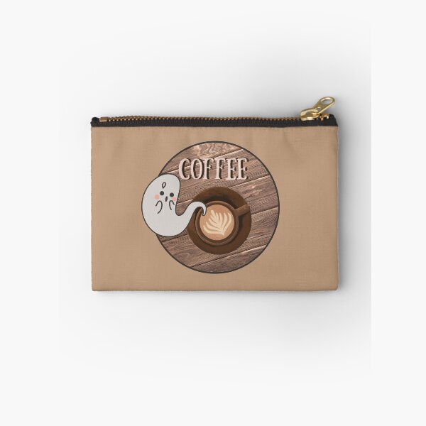 Item preview, Halloween Cute and Spooky Ghost with Coffee designed and sold by Furkan Al-Gburi.