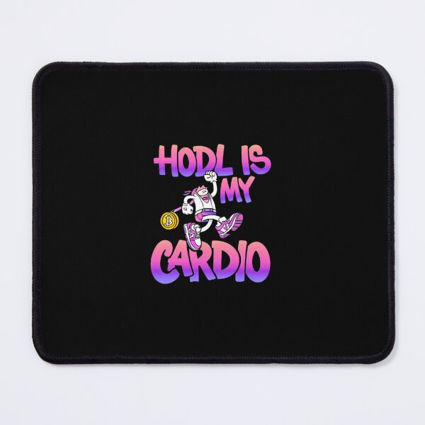 Item preview, Bitcoin Hodl Is My Cardio Graffiti Design designed and sold by RadDeck.