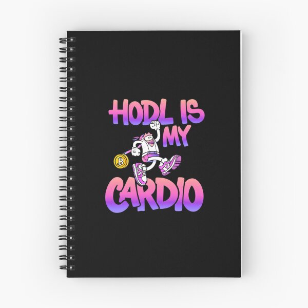 Item preview, Bitcoin Hodl Is My Cardio Graffiti Design designed and sold by RadDeck.