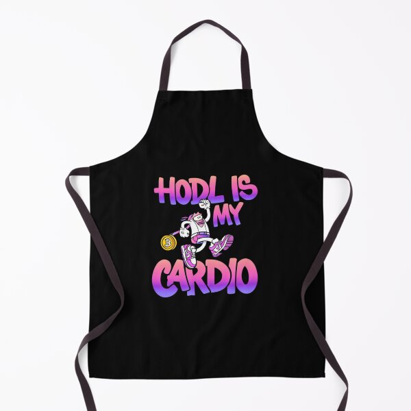 Item preview, Bitcoin Hodl Is My Cardio Graffiti Design designed and sold by RadDeck.