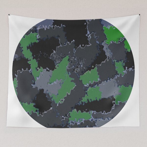 Item preview, purple black dark lapping round abstract design designed and sold by SmashingDeals.