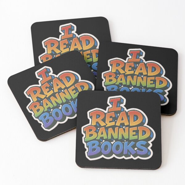 Item preview, I Read Banned Books Graffiti Protest Art designed and sold by PinUpPizzazz.