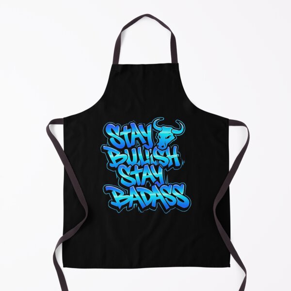 Item preview, Bitcoin Stay Bullish Stay Badass Graffiti Design designed and sold by RadDeck.