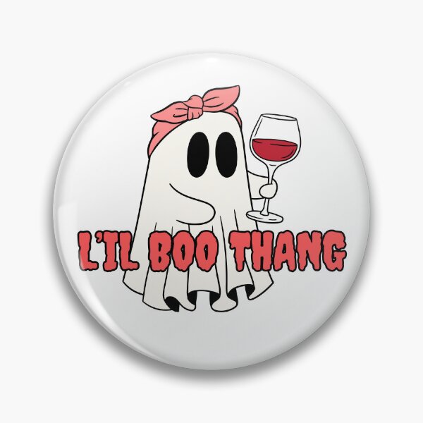 Item preview, L'IL BOO THANG!    Scream Horror Halloween Wine designed and sold by TheLastGarden.