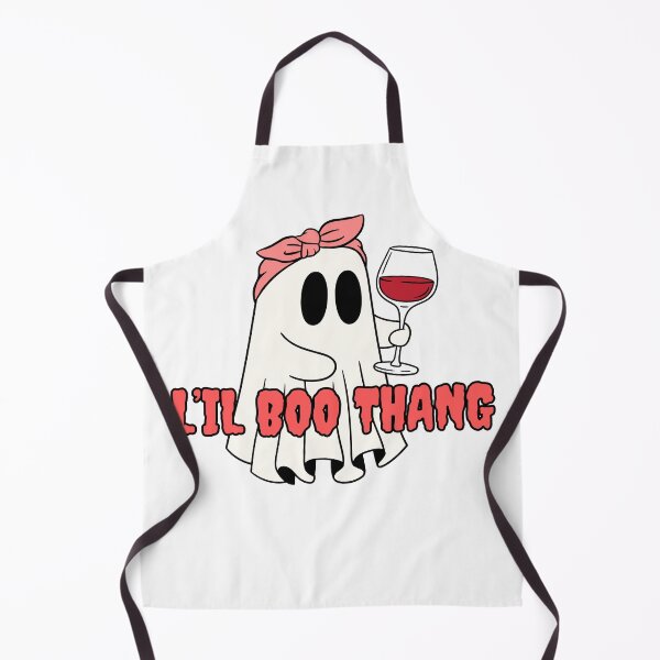 Item preview, L'IL BOO THANG! Scream Horror Halloween Wine designed and sold by TheLastGarden.