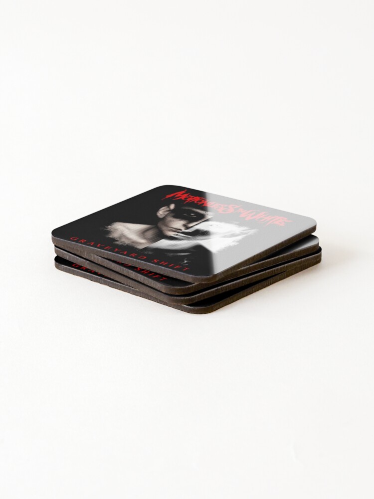 Thumbnail 4 of 5, Coasters (Set of 4), Motionless In White designed and sold by RaiCroteau.