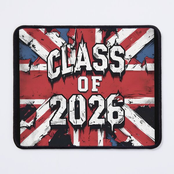 Item preview, Distressed Union Jack "Class of 2026" Graduation Design designed and sold by DarylWelsh2024.