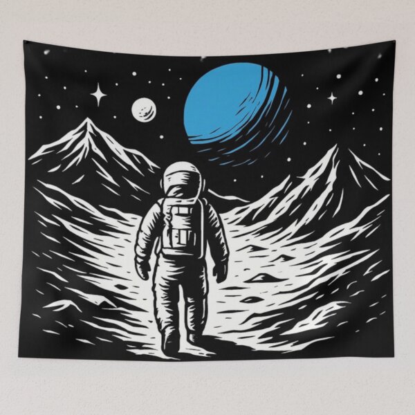 Item preview, Space Explorer — Outer Space Astronaut designed and sold by Myra365Art.