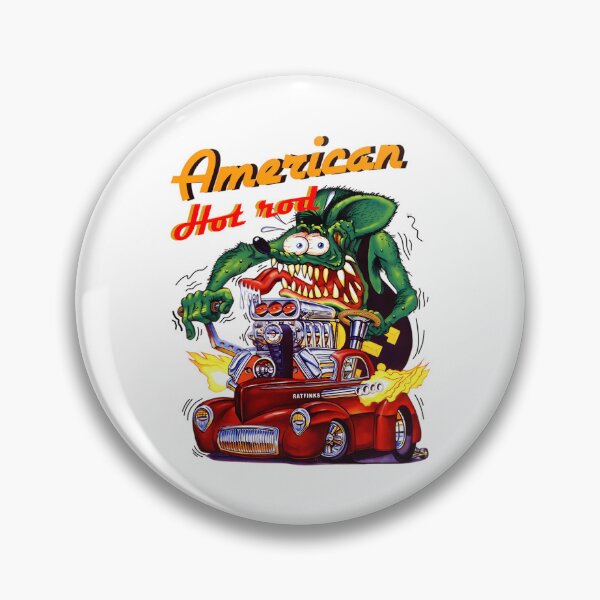 Item preview, Cartoon Vintage Rod Rat Monster Hot Groovy designed and sold by Kurt-Gigantic.