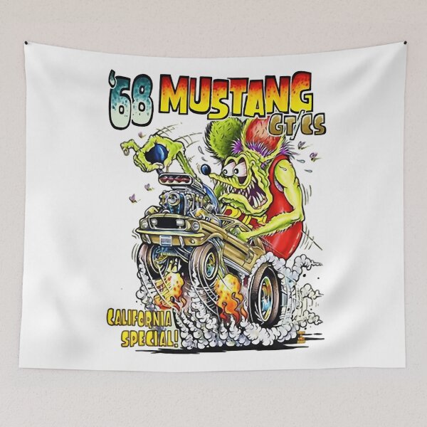 Item preview, Rat Groovy Hot Cartoon Monster Vintage Rod designed and sold by Kurt-Gigantic.