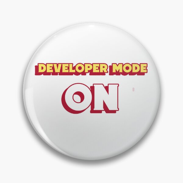 Item preview, Developer Mode ON – Funny Coding Programmer Tech Geek Design designed and sold by Ani-24.