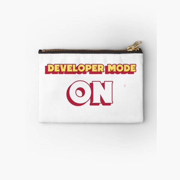 Item preview, Developer Mode ON – Funny Coding Programmer Tech Geek Design designed and sold by Ani-24.