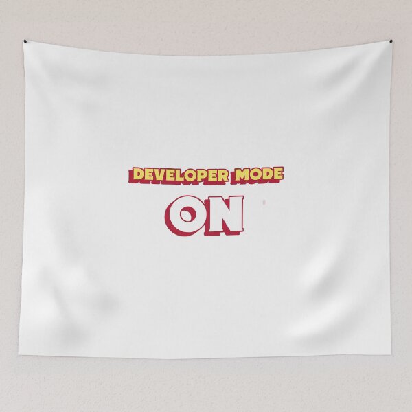 Item preview, Developer Mode ON – Funny Coding Programmer Tech Geek Design designed and sold by Ani-24.