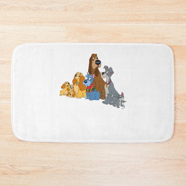 Item preview, Couple Dogs Cartoon Movies Vintage Spaghetti Romantic designed and sold by Ludvig-Faint91.