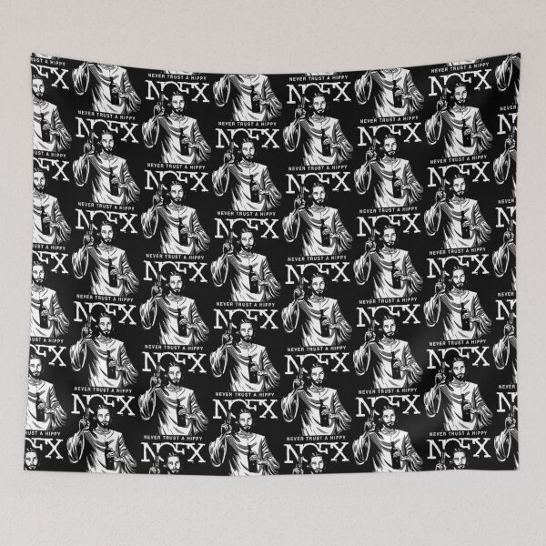 Item preview, Nofx Never Trust A Hippy Vintage Hd Classic Style  designed and sold by brianschemenski.