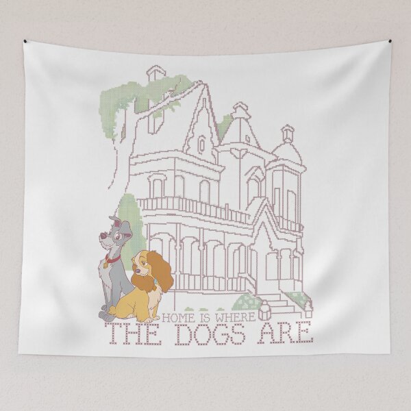 Item preview, Dogs Couple Vintage Spaghetti Cartoon Romantic Movies designed and sold by Ludvig-Faint91.