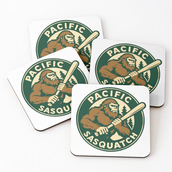 Item preview, Bigfoot Sports Logo – Pacific Sasquatch Team Mascot designed and sold by Folk Bestiary.