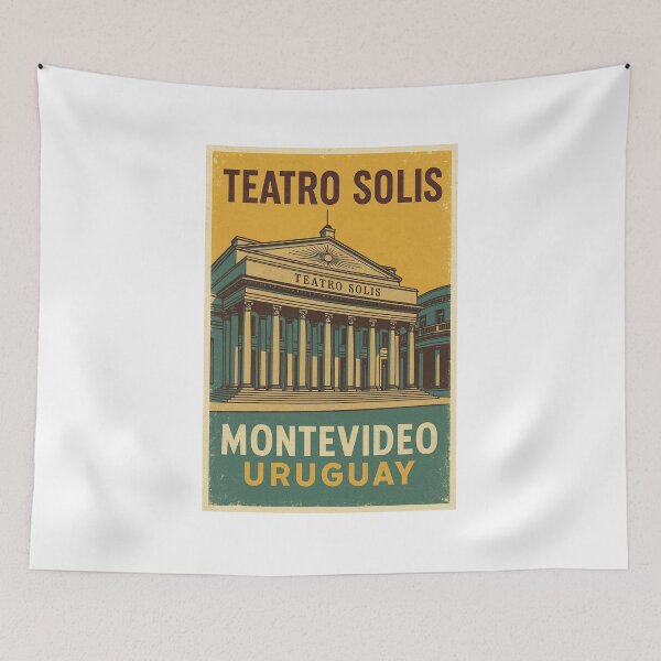 Item preview, Solis Theater of Montevideo designed and sold by urudesign.