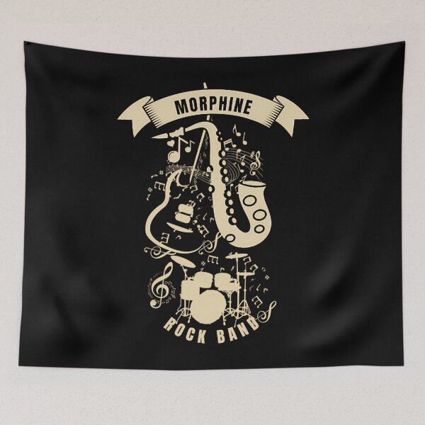 Item preview, Morphine Rock Band designed and sold by Art-Clothes-Re.