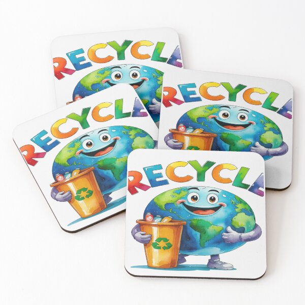 Item preview, Recycle with a Smile – Happy Earth Design designed and sold by JM Language Service.