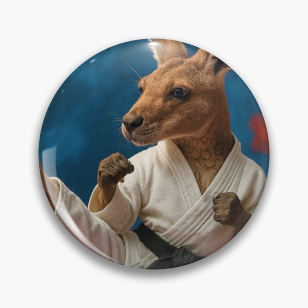 Artikelvorschau, Judo, schwarzer Gürtel, cooles Känguru entworfen und verkauft von Mauswohn.