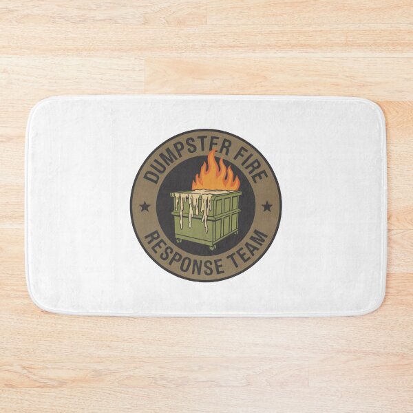Item preview, dumpster fire response team designed and sold by emilybarnett.