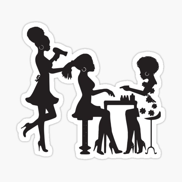 Item preview, African Woman Beauty Salon  designed and sold by DesignsByAymara.