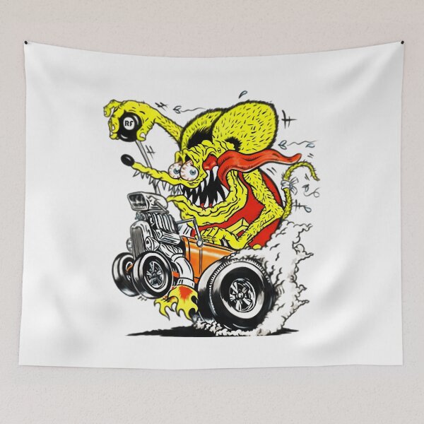 Item preview, Rod Groovy Monster Cartoon Hot Rat Vintage designed and sold by Kurt-Gigantic.