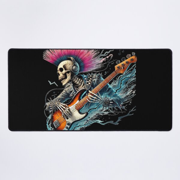 Item preview, Band Rock Punk Skeleton Band Rock designed and sold by Art-Clothes-Re.