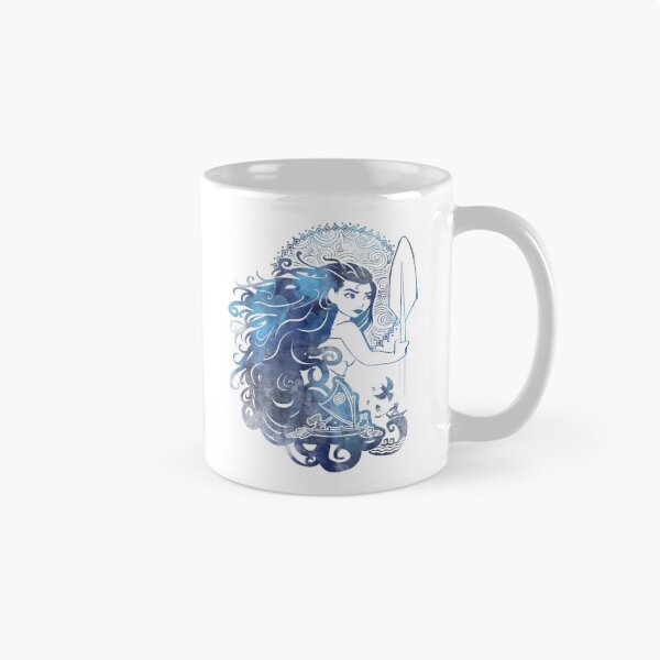 Item preview, Cartoon Island Ocean Vintage Tropical with Waves Girl designed and sold by Rodolfo-Garment.