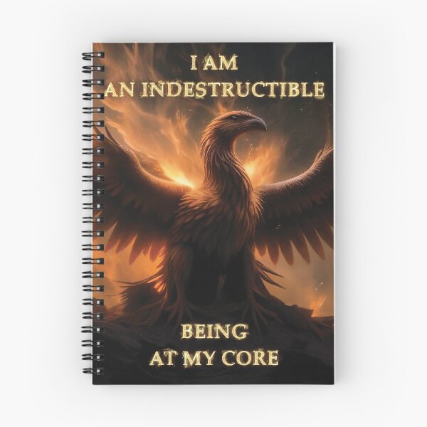Item preview, "I Am An Indestructible Being At My Core" | Hour of Power Series Poster 1 designed and sold by FreqEncodedArt.